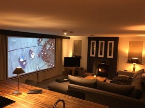 Cinema and projector screen