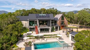 Take in the amazing backyard views