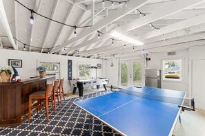Game Room in the Shed