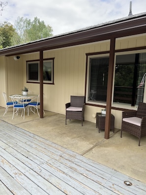 Outdoor dining