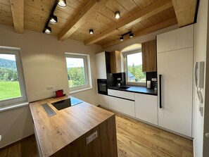 Cabinetry, Fenêtre, Bâtiment, Comptoir, Bois, Design Intérieur, Cuisine, Sol, Tache De Bois