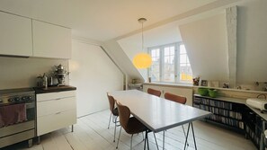Dining Room, Kitchen
