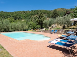 L'Eau, Propriété, Plante, Ciel, Piscine, Arbre, Ombre, Bâtiment, Mobilier De Jardin, Paysage