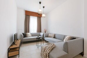 Spacious seating area
