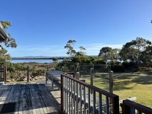 Looking up the Swan River.