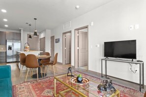 Living Room And Dining