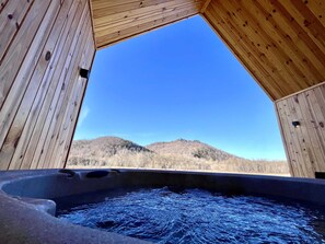 Views from the hot tub