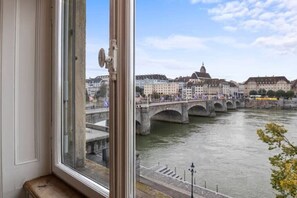Blick von der Unterkunft