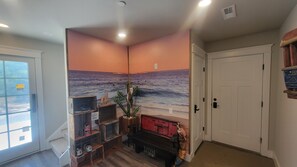 Entry Level with Benches, Shoe Storage, Beach Gear Storage,  Hanger for Towels