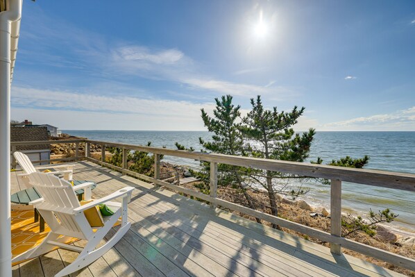 Eastham Vacation Rental | 3BR | 1.5BA | 1,400 Sq Ft | Steps Required