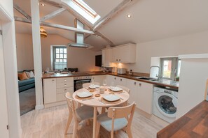 Open plan kitchen