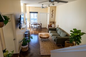 High speed internet is available throughout the whole apartment.