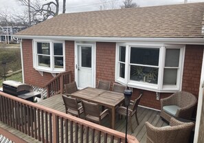 Your private patio with grille!