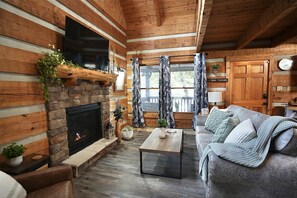 Relax in sitting area