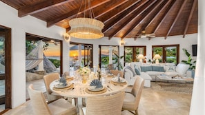 Virgin Gorda panoramic dining experience
