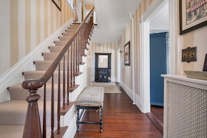 This is the view from the main entrance of the property.