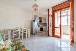 Kitchen and dining area