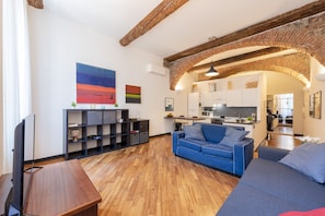 Living and dining room