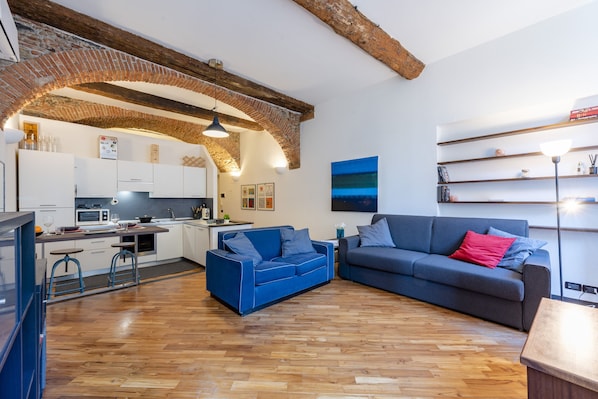 Living and dining room