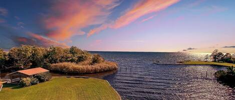 1.5 acre peninsula on the water