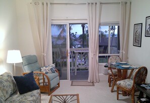 Living room with view