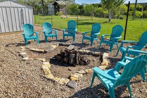 Hang out by the firepit