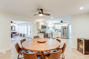 Dining Area | 2 Workstations | Printer | Single-Story Home