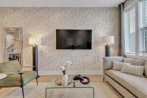 The carefully curated furnishings in this home are perfectly suited for all size groups. 
Settle in, lounge, relax with friends and family - you will love your time at the beautiful home!