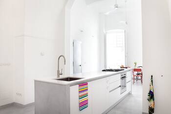 Gothic arches in the old town - perfectly equipped design apartment