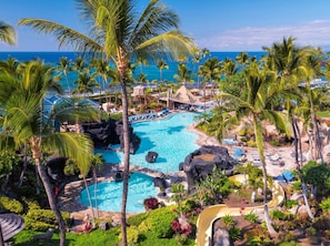 NEW - Enjoy 8 COMPLIMENTARY day passes at the Hilton Waikoloa Resort pools and waterslides. Enjoy the #1 Hawaii Resort ranked by USA Today in 2024 while having the comfort of your own 3BR home