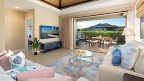 Enjoy movie night with the family on the Ultra HD TV or catch the big game