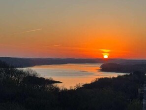 Our home's patios are the perfect place to enjoy the sunrise!