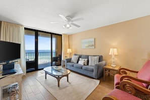 Living Area with Balcony Access