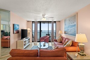Living Area with Balcony