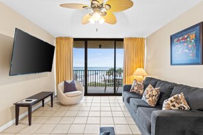 Living Area with Balcony
