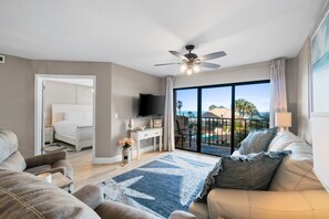 Living Area with Balcony