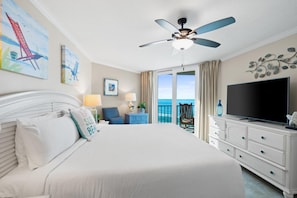 Main Bedroom with Gulf Views