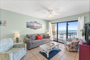Living Area with Balcony