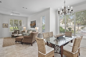 Dining & Living Areas