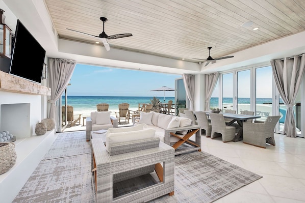 Área de sala de estar