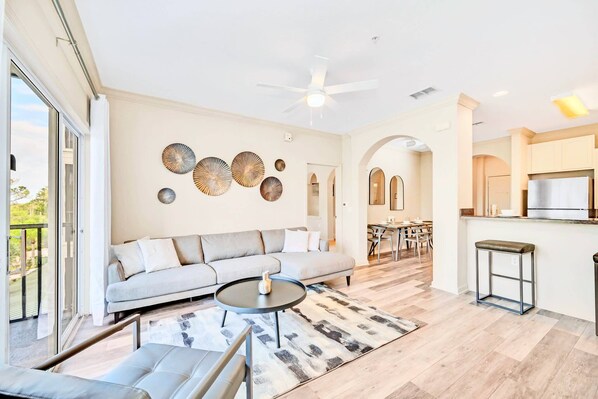 Living Area with Lots of Natural Light
