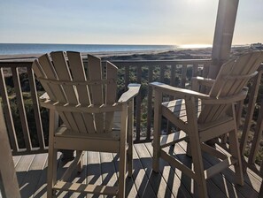 View of Ocean off Balcony