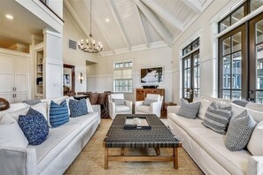 Main Living Area - Spacious Open Floor Plan with Vaulted Ceilings