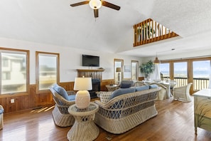Mid Level Living Area