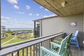 Deck Seating with Ocean Views