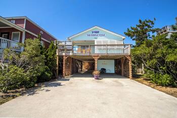 Walk to Jennette's Pier from 493 The Purple Whale, Semi-Oceanfront in Nags Head!