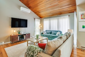 Living Room | Main Level | Smart TV | Mini-Split A/C Units | Electric Heating