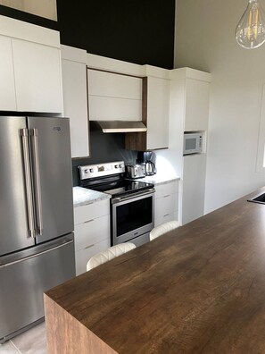 View of the kitchen