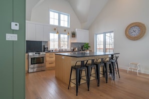 View of the kitchen