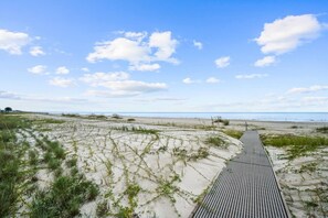 Private Boardwalk Leads to Sandy Beaches